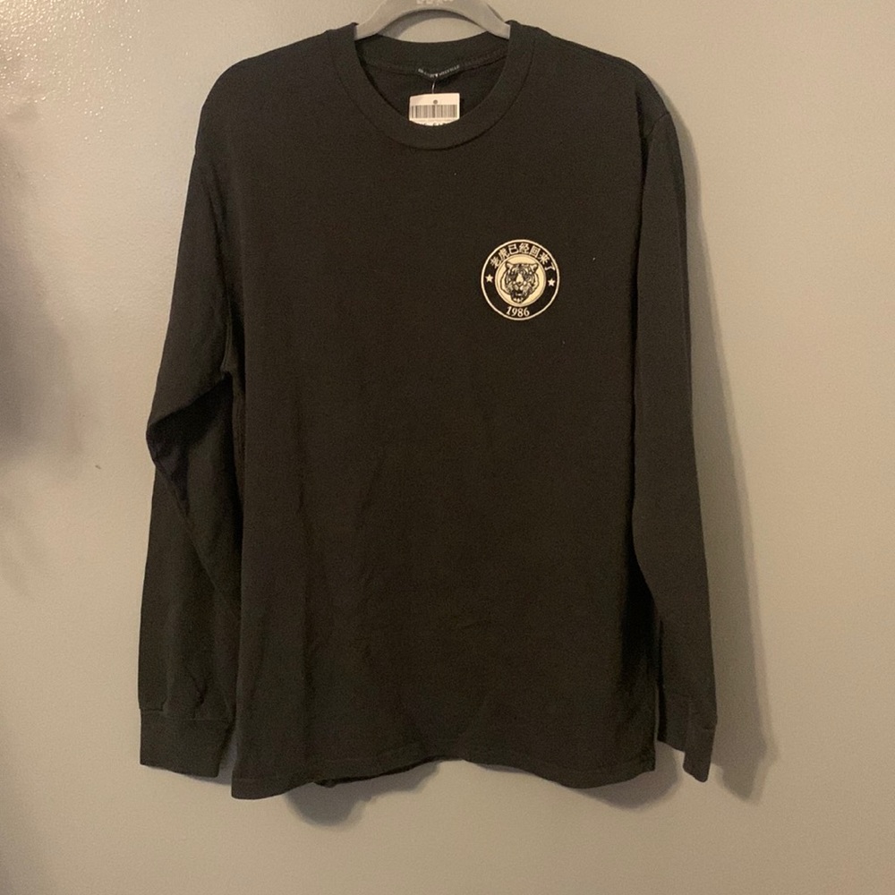 Oversized graphic long sleeve top from Brandy Melville